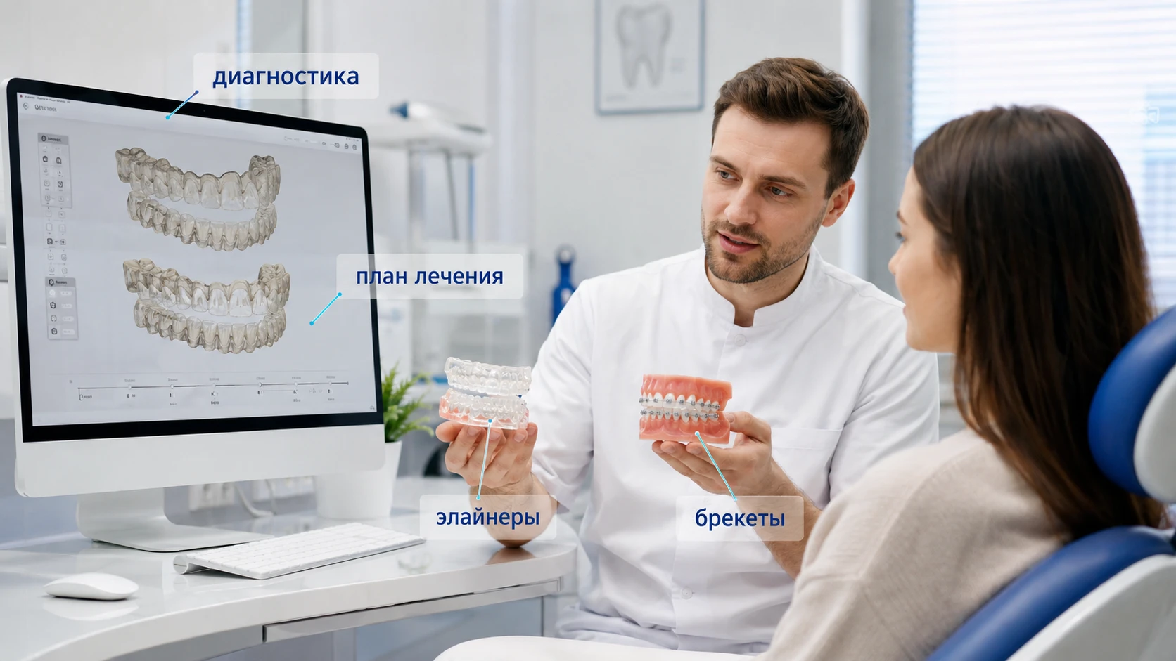 Элайнеры или брекеты: сравнение по эффективности, цене и удобству